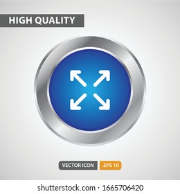 maximiza el icono para el diseño de tu sitio web, logotipo, aplicación, UI. Ilustración gráfica vectorial y trazo editable. EPS 10.