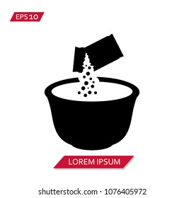 Mixing Bowl vector icon