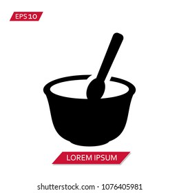 Mixing Bowl Vector Icon