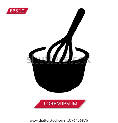 Mixing Bowl vector icon