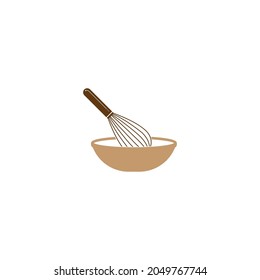 Mixing Bowl vector icon illustration design template