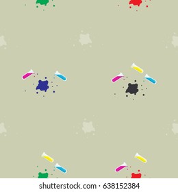 Mixing colors - vector background