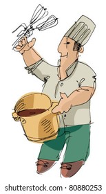 mixing cooker