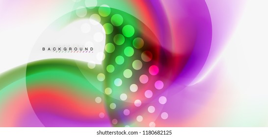Mezcla de fondo abstracto de flujo de color líquido. Plantilla de diseño abstracto a la moda para presentación de negocios o tecnología, portada de póster de internet o de folletos web, fondo de pantalla. Ilustración del vector
