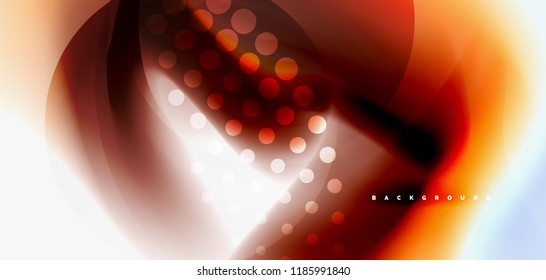 Mixing liquid color flow abstract background. Trendy abstract layout template for business or technology presentation, internet poster or web brochure cover, wallpaper. Vector illustration