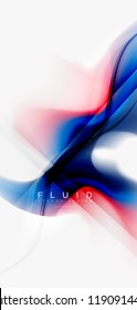 Mezcla de fondo abstracto de flujo de color líquido. Plantilla de diseño abstracto a la moda para presentación de negocios o tecnología, portada de póster de internet o de folletos web, fondo de pantalla. Ilustración del vector