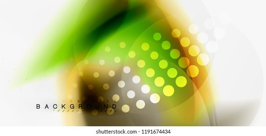Mixing liquid color flow abstract background. Trendy abstract layout template for business or technology presentation, internet poster or web brochure cover, wallpaper. Vector illustration