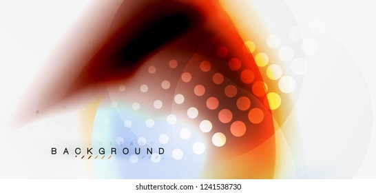 Mezcla de fondo abstracto de flujo de color líquido. Plantilla de diseño abstracto a la moda para presentación de negocios o tecnología, portada de póster de internet o de folletos web, fondo de pantalla. Ilustración del vector