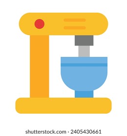 Mixing Machine Vector Flat Icon For Personal And Commercial Use.
