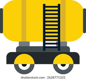 Mixing machine in yellow color for download