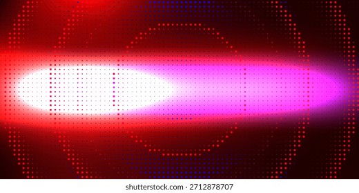 Mezclando pasión con precisión en un fondo de vanguardia y alta tecnología, ideal para eventos tecnológicos, conferencias y exposiciones. Ilustración vectorial