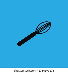 mixing spoon icon vector