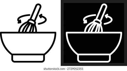 Versión de mezcla de dos tonos en fondo blanco y negro