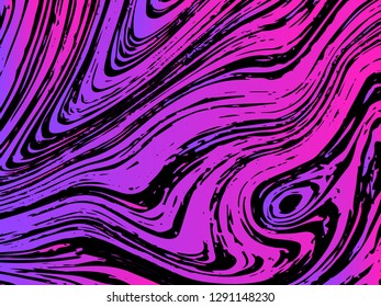 Mixture of acrylic paints. Liquid marble texture. Fluid art. Applicable for design cover, presentation, invitation, flyer, annual report, poster, desing packaging. Modern artwork - Vector