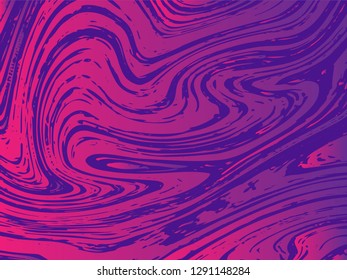 Mixture of acrylic paints. Liquid marble texture. Fluid art. Applicable for design cover, presentation, invitation, flyer, annual report, poster, desing packaging. Modern artwork - Vector