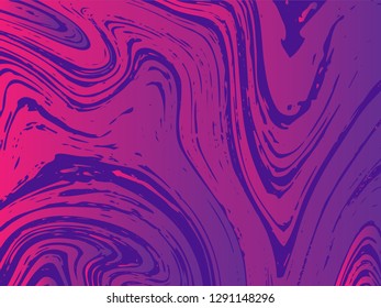 Mixture of acrylic paints. Liquid marble texture. Fluid art. Applicable for design cover, presentation, invitation, flyer, annual report, poster, desing packaging. Modern artwork - Vector