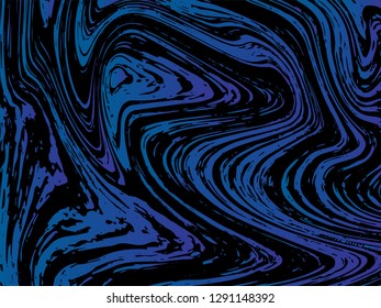 Mixture of acrylic paints. Liquid marble texture. Fluid art. Applicable for design cover, presentation, invitation, flyer, annual report, poster, desing packaging. Modern artwork - Vector