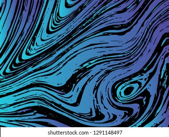 Mixture of acrylic paints. Liquid marble texture. Fluid art. Applicable for design cover, presentation, invitation, flyer, annual report, poster, desing packaging. Modern artwork - Vector