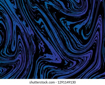 Mixture of acrylic paints. Liquid marble texture. Fluid art. Applicable for design cover, presentation, invitation, flyer, annual report, poster and, design packaging. Modern artwork - Vector