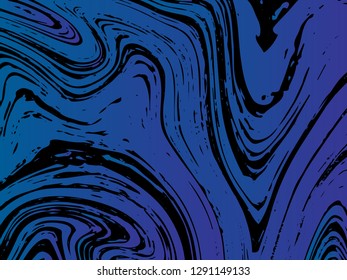 Mixture of acrylic paints. Liquid marble texture. Fluid art. Applicable for design cover, presentation, invitation, flyer, annual report, poster and, design packaging. Modern artwork - Vector