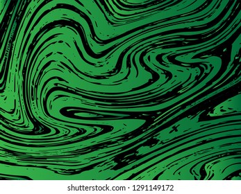 Mixture of acrylic paints. Liquid marble texture. Fluid art. Applicable for design cover, presentation, invitation, flyer, annual report, poster and, design packaging. Modern artwork - Vector
