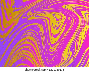 Mixture of acrylic paints. Liquid marble texture. Fluid art. Applicable for design cover, presentation, invitation, flyer, annual report, poster and, design packaging. Modern artwork - Vector