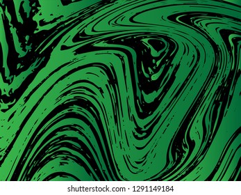 Mixture of acrylic paints. Liquid marble texture. Fluid art. Applicable for design cover, presentation, invitation, flyer, annual report, poster and, design packaging. Modern artwork - Vector