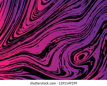 Mixture of acrylic paints. Liquid marble texture. Fluid art. Applicable for design cover, presentation, invitation, flyer, annual report, poster and, design packaging. Modern artwork - Vector