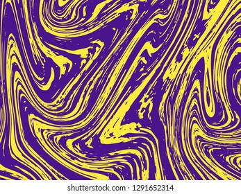Mixture of acrylic paints. Liquid marble texture. Fluid art. Applicable for design cover, presentation, invitation, flyer, annual report, poster, design packaging. Modern artwork - Vector
