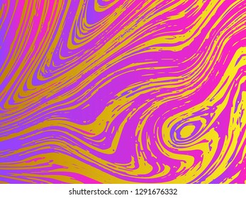 Mixture of acrylic paints. Liquid marble texture. Fluid art. Applicable for design cover, presentation, invitation, flyer, annual report, poster, design packaging. Modern artwork - Vector