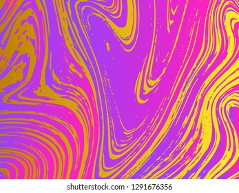 Mezcla de pinturas acrílicas. Textura de mármol líquido. Arte fluido. Aplicable a la cubierta de diseño, presentación, invitación, volante, informe anual, afiche, embalaje de diseño. Arte moderno - Vector