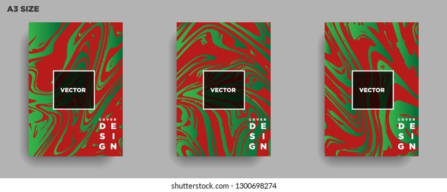 Mixture of acrylic paints. Liquid marble texture. Fluid art. Applicable for design cover, presentation, invitation, flyer, annual report, poster, desing packaging. Modern artwork - Vector