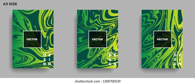 Mixture of acrylic paints. Liquid marble texture. Fluid art. Applicable for design cover, presentation, invitation, flyer, annual report, poster, desing packaging. Modern artwork - Vector