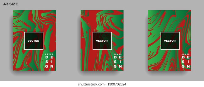 Mixture of acrylic paints. Liquid marble texture. Fluid art. Applicable for design cover, presentation, invitation, flyer, annual report, poster, desing packaging. Modern artwork - Vector