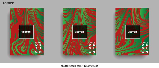 Mixture of acrylic paints. Liquid marble texture. Fluid art. Applicable for design cover, presentation, invitation, flyer, annual report, poster, desing packaging. Modern artwork - Vector