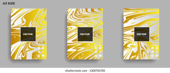 Mixture of acrylic paints. Liquid marble texture. Fluid art. Applicable for design cover, presentation, invitation, flyer, annual report, poster, desing packaging. Modern artwork - Vector