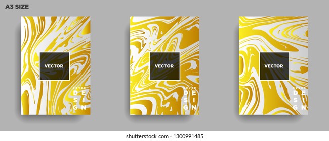 Mixture of acrylic paints. Liquid marble texture. Fluid art. Applicable for design cover, presentation, invitation, flyer, annual report, poster, desing packaging. Modern artwork - Vector