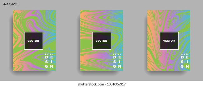 Mixture of acrylic paints. Liquid marble texture. Fluid art. Applicable for design cover, presentation, invitation, flyer, annual report, poster, desing packaging. Modern artwork - Vector