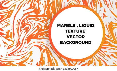 Mixture of acrylic paints. Liquid marble texture. Fluid art. Applicable for design cover, presentation, invitation, flyer, annual report, poster and business card, desing packaging - Vector
