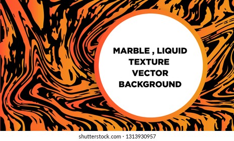 Mixture of acrylic paints. Liquid marble texture. Fluid art. Applicable for design cover, presentation, invitation, flyer, annual report, poster and business card, desing packaging - Vector