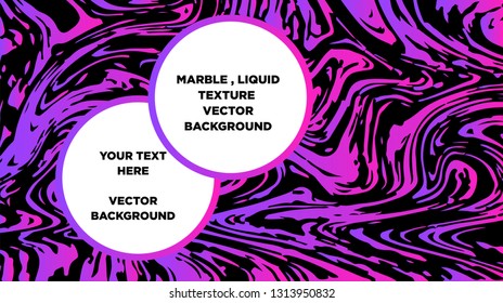 Mixture of acrylic paints. Liquid marble texture. Fluid art. Applicable for design cover, presentation, invitation, flyer, annual report, poster and business card, desing packaging - Vector