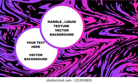 Mixture of acrylic paints. Liquid marble texture. Fluid art. Applicable for design cover, presentation, invitation, flyer, annual report, poster and business card, desing packaging - Vector