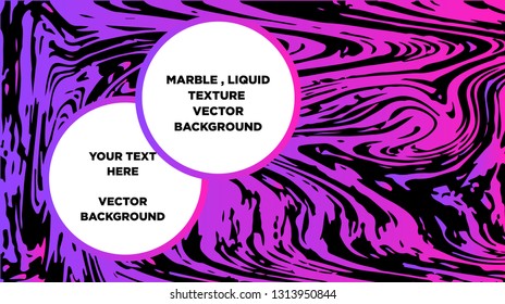 Mixture of acrylic paints. Liquid marble texture. Fluid art. Applicable for design cover, presentation, invitation, flyer, annual report, poster and business card, desing packaging - Vector