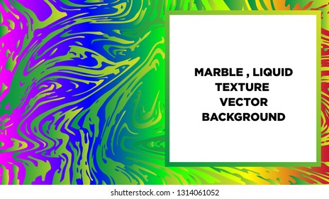 Mixture of acrylic paints. Liquid marble texture. Fluid art. Applicable for design cover, presentation, invitation, flyer, annual report, poster and business card, desing packaging - Vector