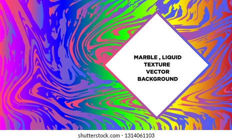 Mixture of acrylic paints. Liquid marble texture. Fluid art. Applicable for design cover, presentation, invitation, flyer, annual report, poster and business card, desing packaging - Vector