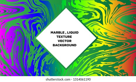 Mixture of acrylic paints. Liquid marble texture. Fluid art. Applicable for design cover, presentation, invitation, flyer, annual report, poster and business card, desing packaging - Vector