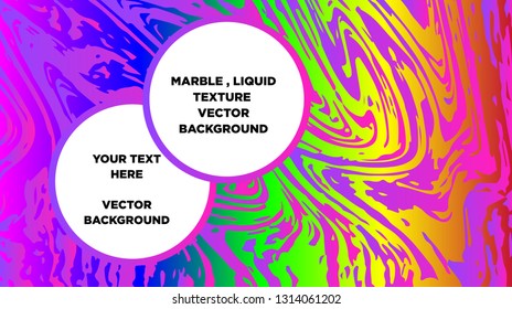 Mixture of acrylic paints. Liquid marble texture. Fluid art. Applicable for design cover, presentation, invitation, flyer, annual report, poster and business card, desing packaging - Vector