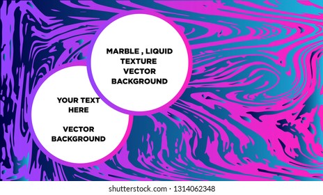 Mixture of acrylic paints. Liquid marble texture. Fluid art. Applicable for design cover, presentation, invitation, flyer, annual report, poster and business card, desing packaging - Vector