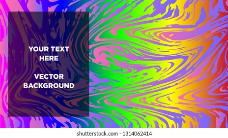 Mixture of acrylic paints. Liquid marble texture. Fluid art. Applicable for design cover, presentation, invitation, flyer, annual report, poster and business card, desing packaging - Vector