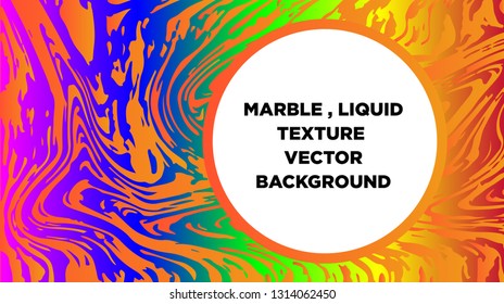 Mixture of acrylic paints. Liquid marble texture. Fluid art. Applicable for design cover, presentation, invitation, flyer, annual report, poster and business card, desing packaging - Vector